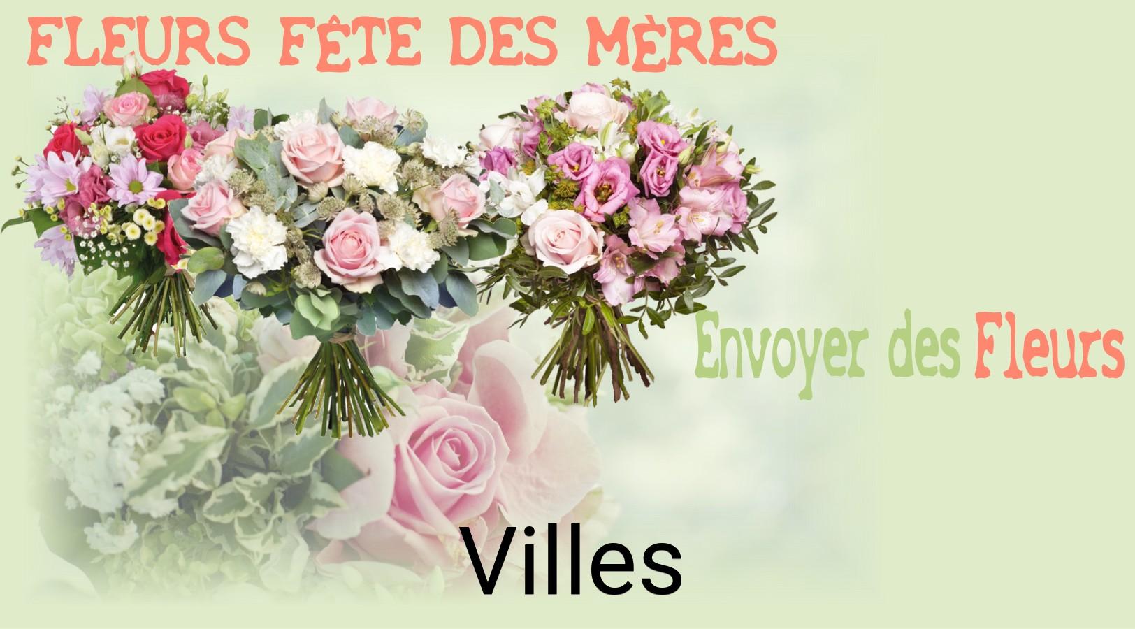 Bouquet de Fête des Mères livré à Villes